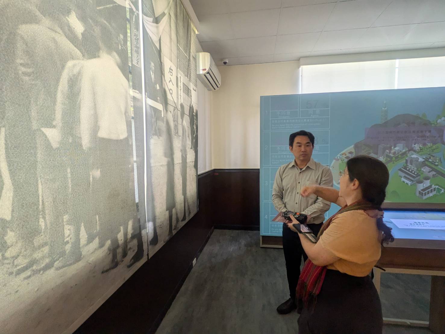 中南部服務中心編審何國興受訪