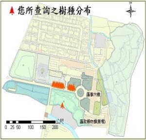 台灣白蠟樹_分布圖