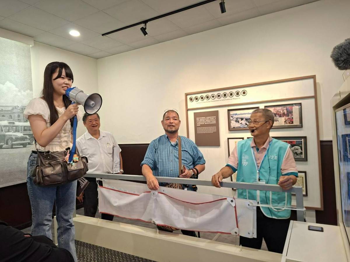 選舉擂台展間體驗競選活動互動遊戲