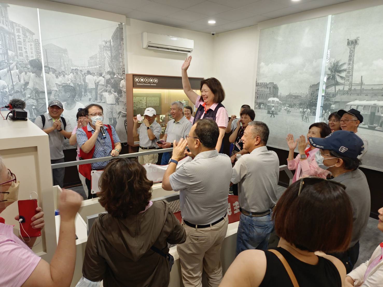 互動遊戲體驗選舉拜票活動