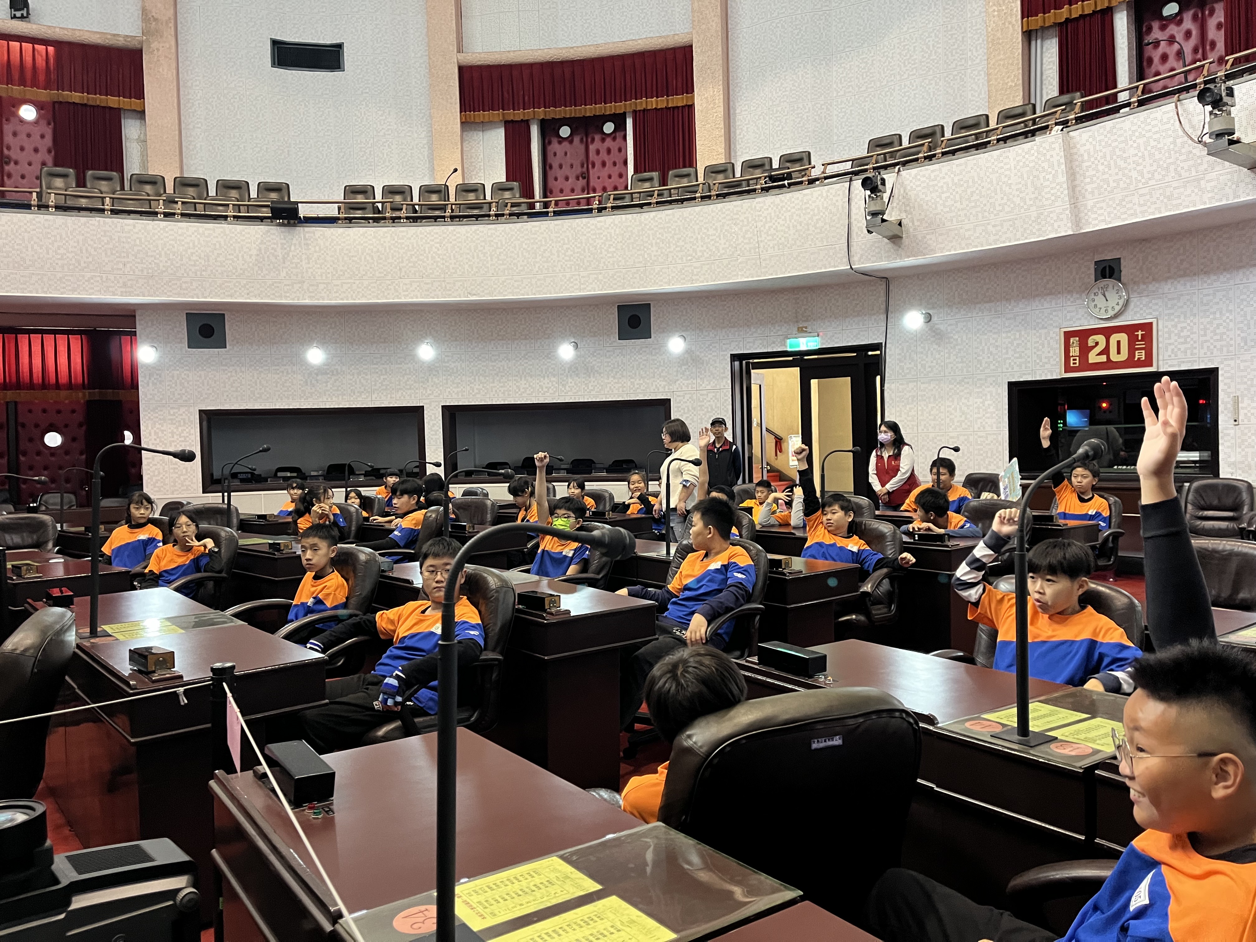 導覽內容及民主劇場影片有獎徵答