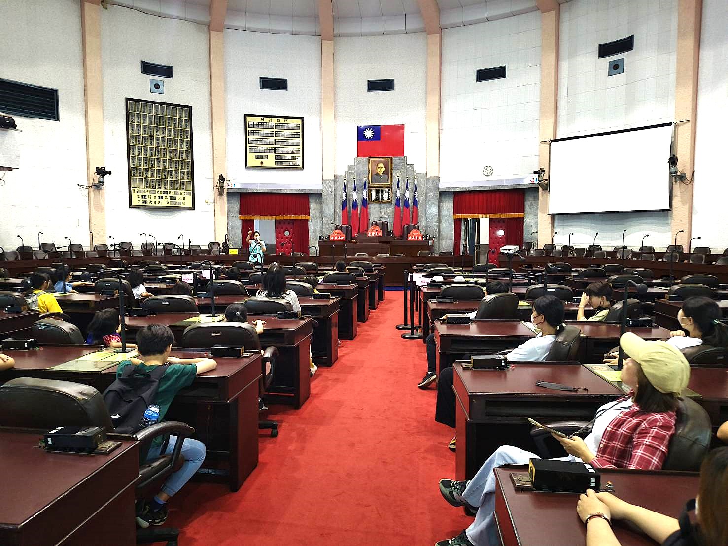 議事堂內體驗歷史古蹟