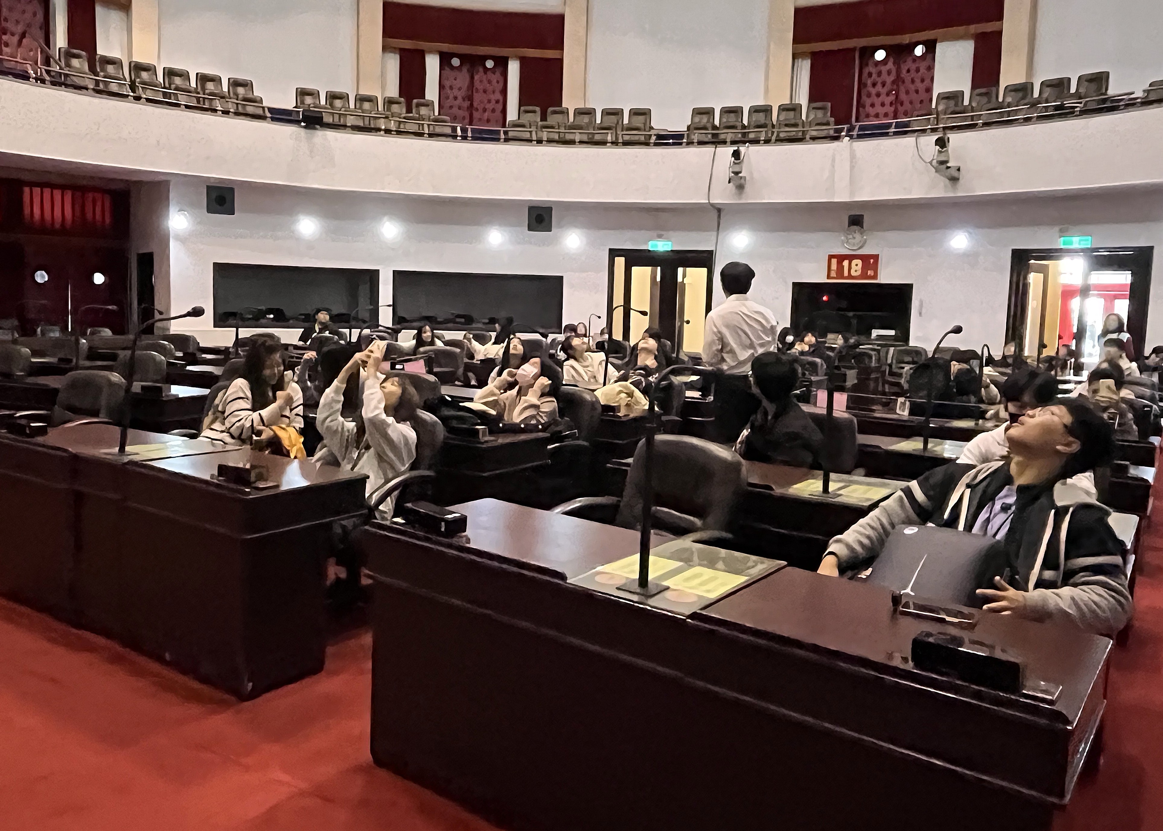 體驗議事堂古蹟設備