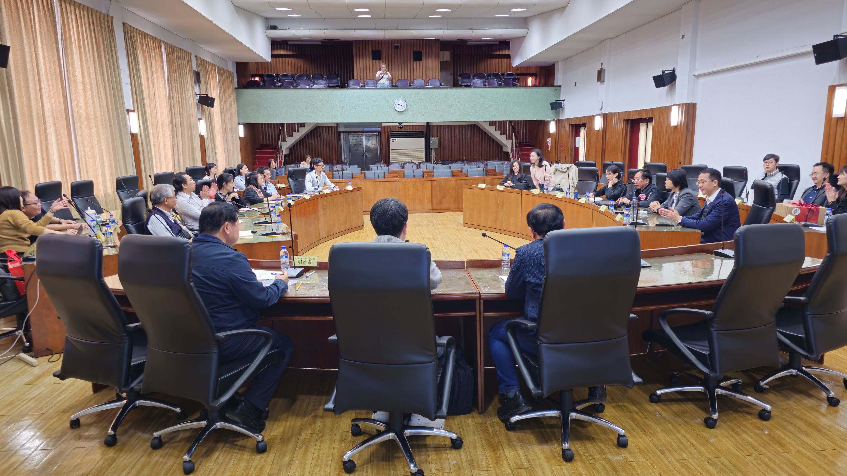 合作座談會雙方互動融洽熱烈