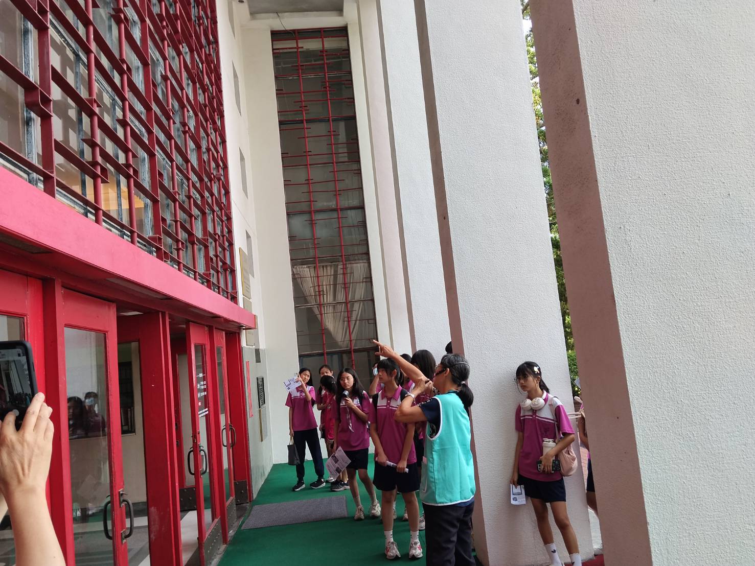 民主時刻館平台特色鐵窗花介紹